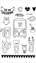 20216 Critter Valentine Set