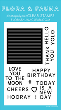 20254 Letterboard Set