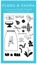 20289 Aviary Flower Terrarium Set