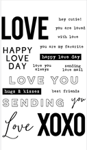 20290 Love Word Party 2 Set