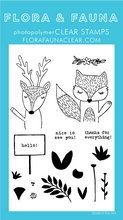 20297 Fox and Deer Hello Set