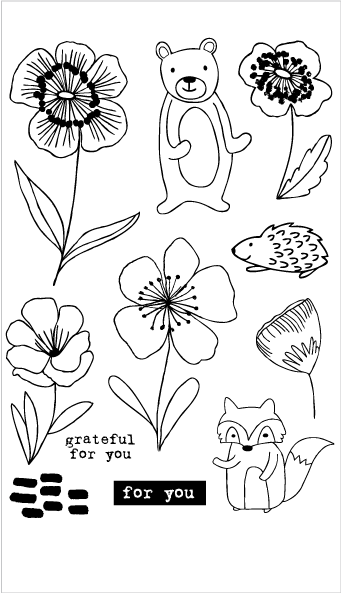 Flower Animals Set + Die Bundle