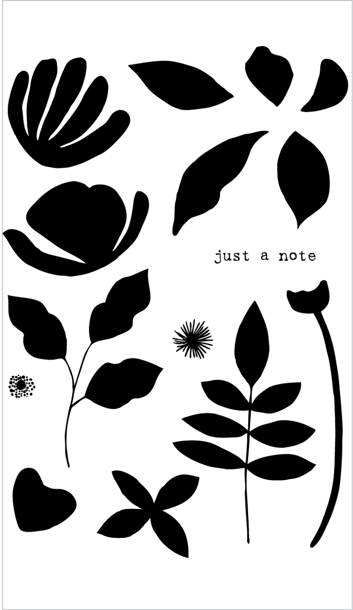 Brush Petal 3 Set + Die Bundle