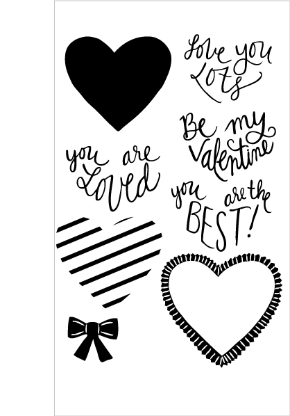 Love You Lots Set + Die Bundle