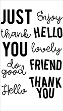 Curly Hello Word Set + Die Bundle