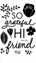 Grateful Friend Foliage Set + Die Bundle