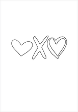 30135 XO Heart Die