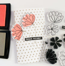 Fall Flowers Set + Die Bundle
