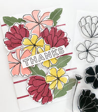 Fall Flowers Set + Die Bundle