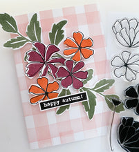 Fall Flowers Set + Die Bundle