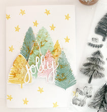 Bottle Brush Snowglobe Set + Die Bundle