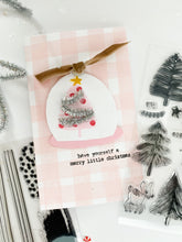 Bottle Brush Snowglobe Set + Die Bundle