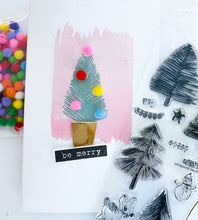 Bottle Brush Snowglobe Set + Die Bundle