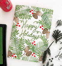 Holiday Greenery Set + Die Bundle