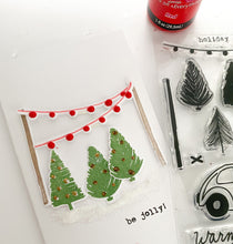 20344 Tinsel Tree Farm Stamp Set