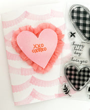 Buffalo Plaid Heart Set + Die Bundle