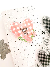 Buffalo Plaid Heart Set + Die Bundle