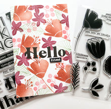 Long Distance Flower Set + Die Bundle