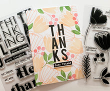 Long Distance Flower Set + Die Bundle