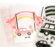 Rainbow Van Set + Die Bundle