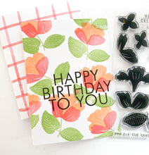 Stacked Birthday Word Set + Die Bundle