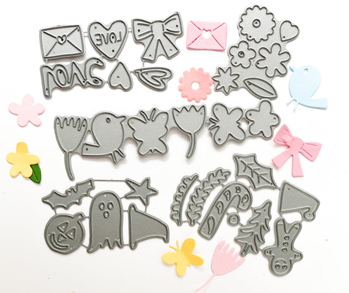 Confetti Dies Bundle