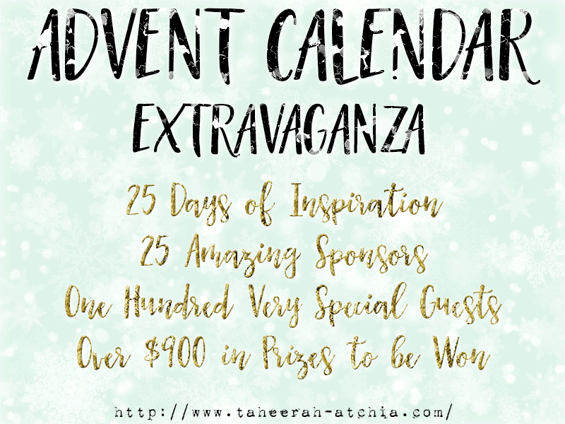 Advent Calendar Extravaganza with Taheerah Atchia