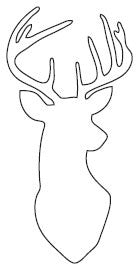 Large Deer Head (10170)