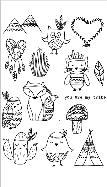 20213 You Are My Tribe Set