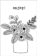 20311 Mini Flower Vase