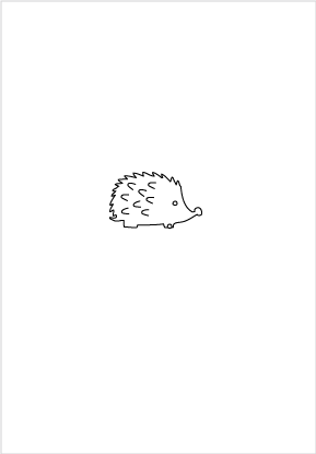 30087 Woodland Hedgehog Die