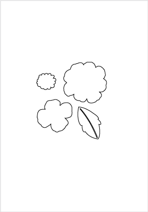 30090 Flower Cluster 4 Die