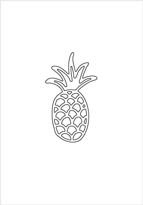 30107 Summer Pineapple Die