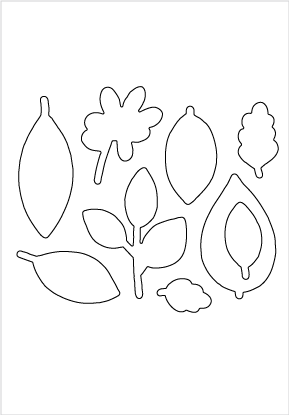 30130 Leaf Patterns Matching Die