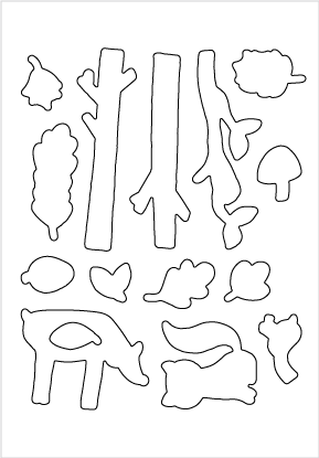 30131 Fall Forest Matching Die