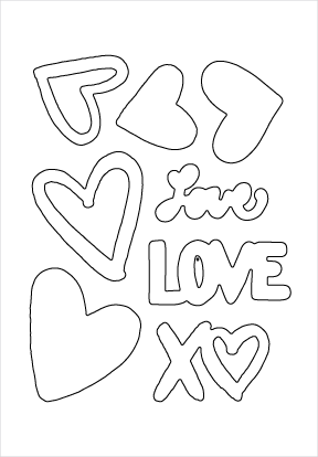 30138 Valentine Texture Matching Die Set