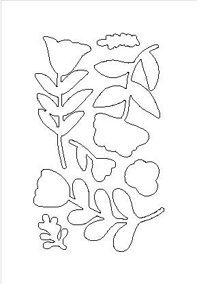 30145 Oversized Flower Garden Matching Die Set