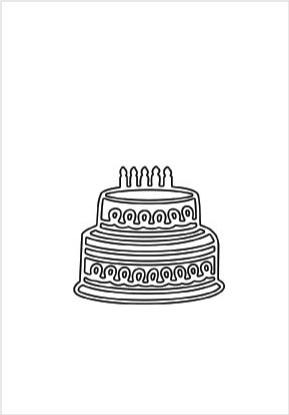 detailed cake (10016)