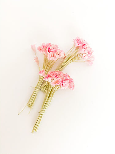 50005 Paper Flower Medium Pink Bouquet