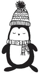 Winter Penguin (1630F)